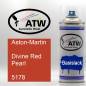 Preview: Aston-Martin, Divine Red Pearl, 5178: 400ml Sprühdose, von ATW Autoteile West.